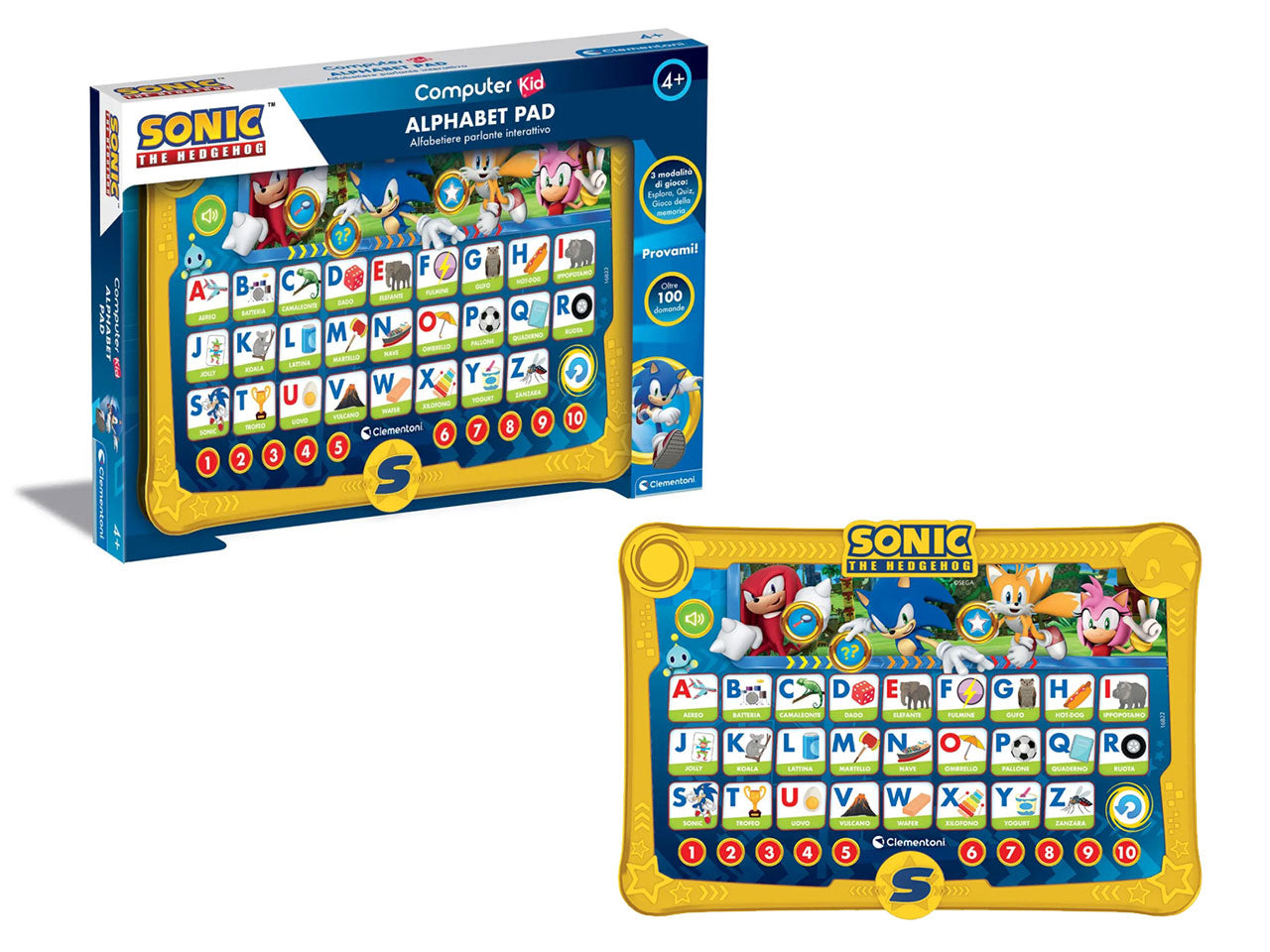 Ela Sonic Alphabet Pad Gioco Educativo - Clementoni