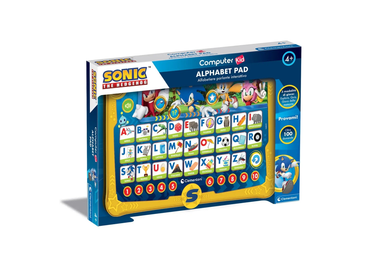 Ela Sonic Alphabet Pad Gioco Educativo - Clementoni