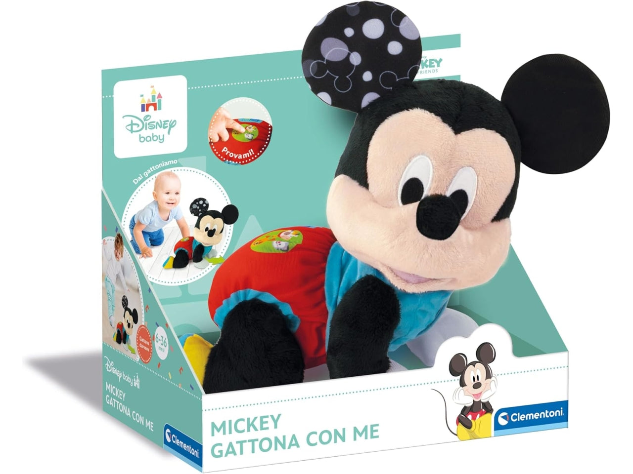Disney Baby Mickey Crawling - Clementoni