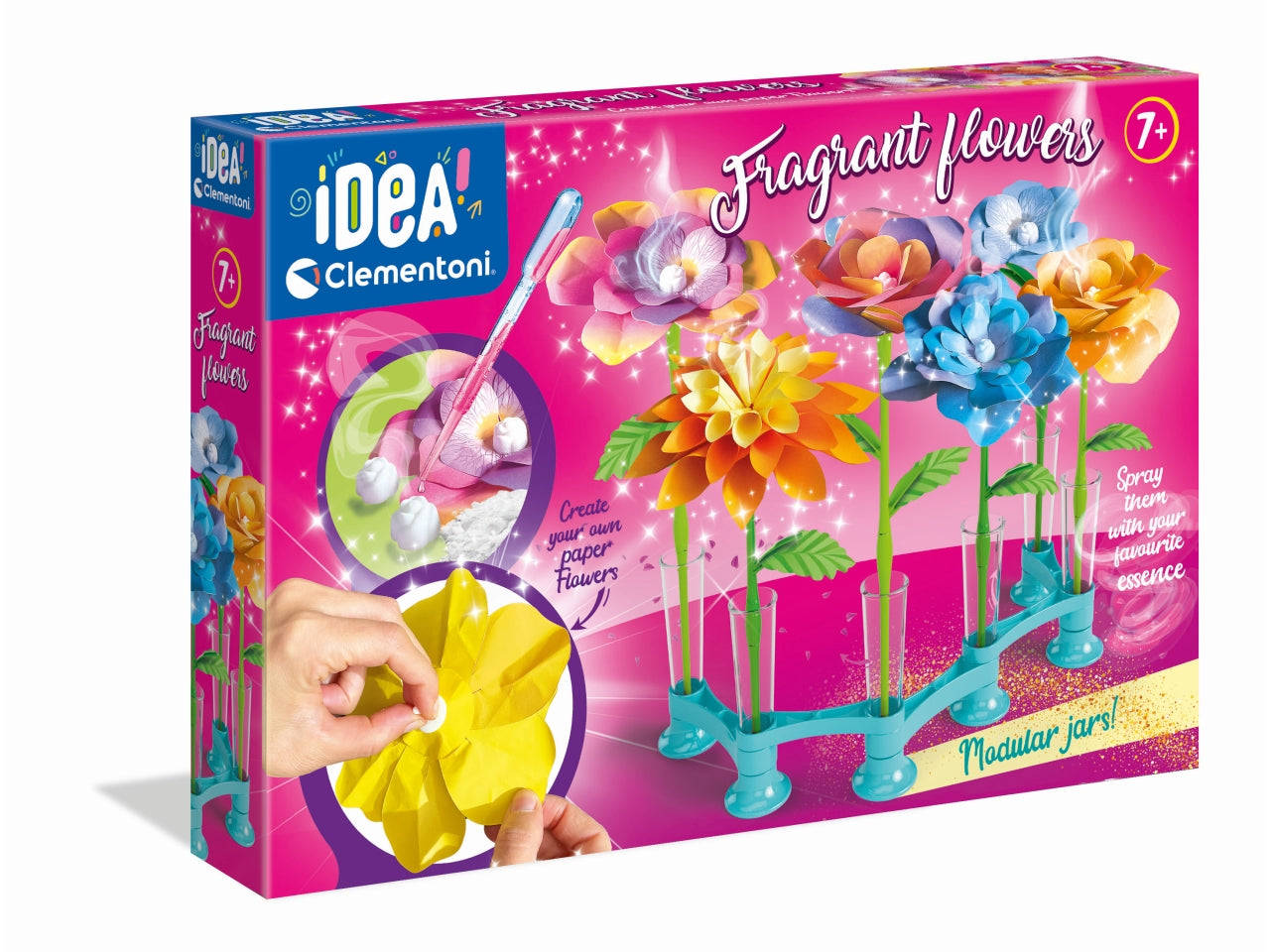 Composizione giocattolo Idea Fiori: Creativa e Profumata, etÃ  consigliata: dai 7 anni in su - Clementoni