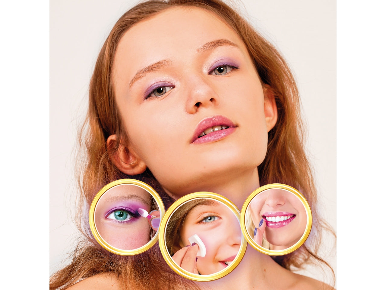 Crazy Chic Unicorn Mirror Beauty Set