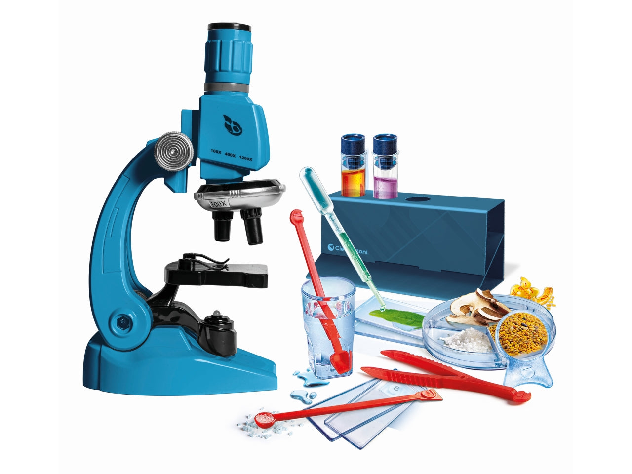 Microscopio con pack finestrato