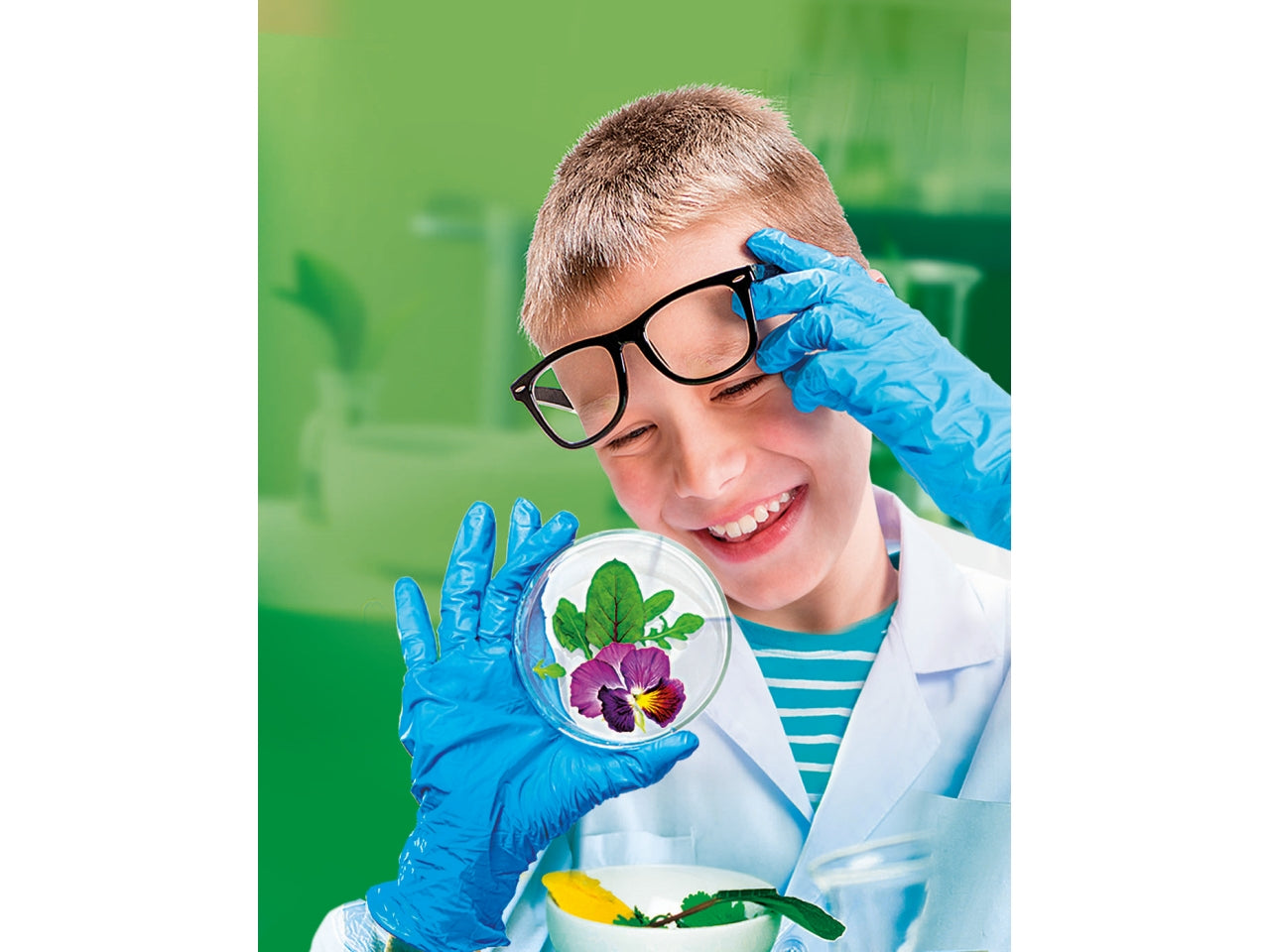 Microscopio con pack finestrato