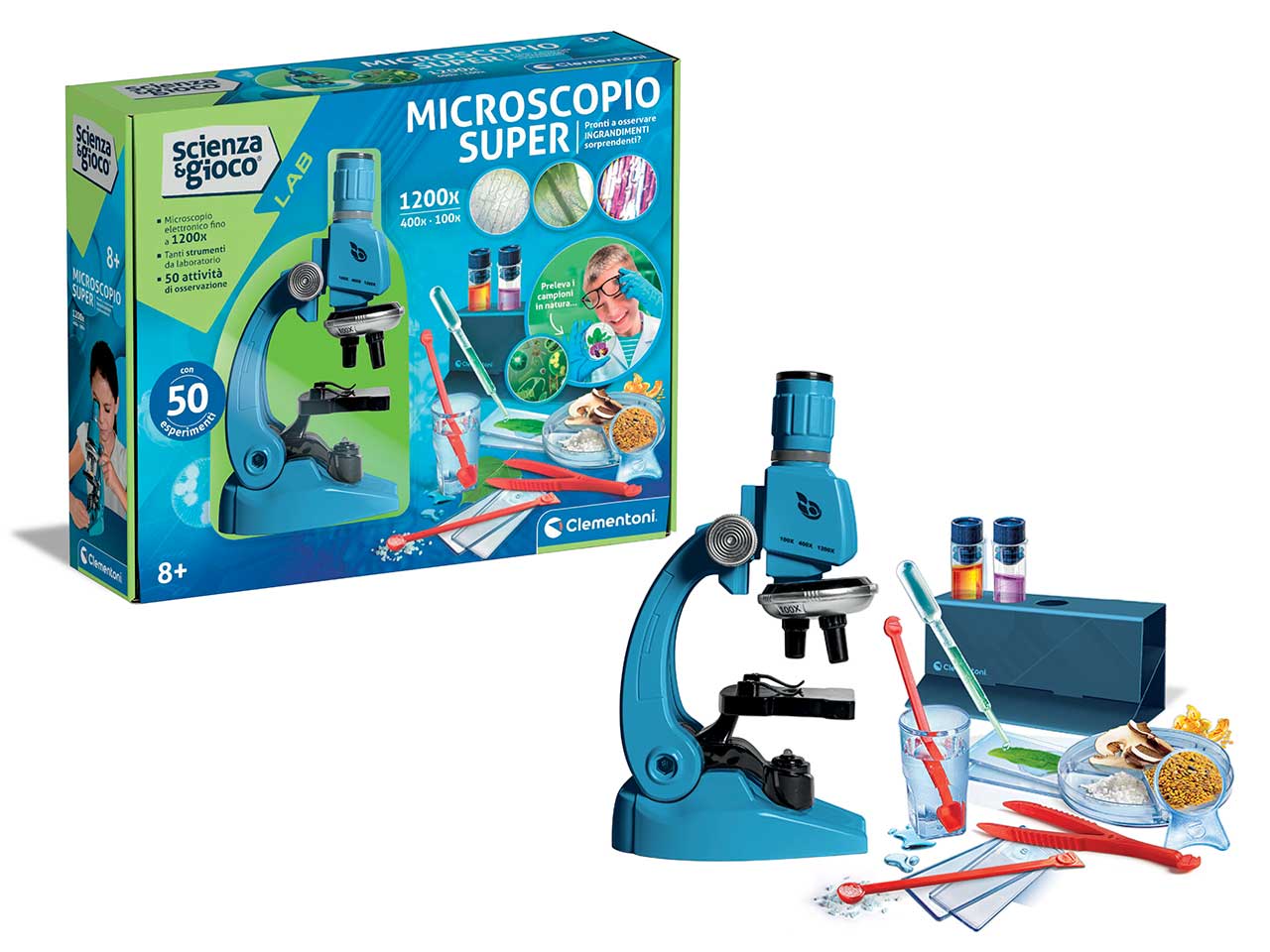 Microscopio con pack finestrato