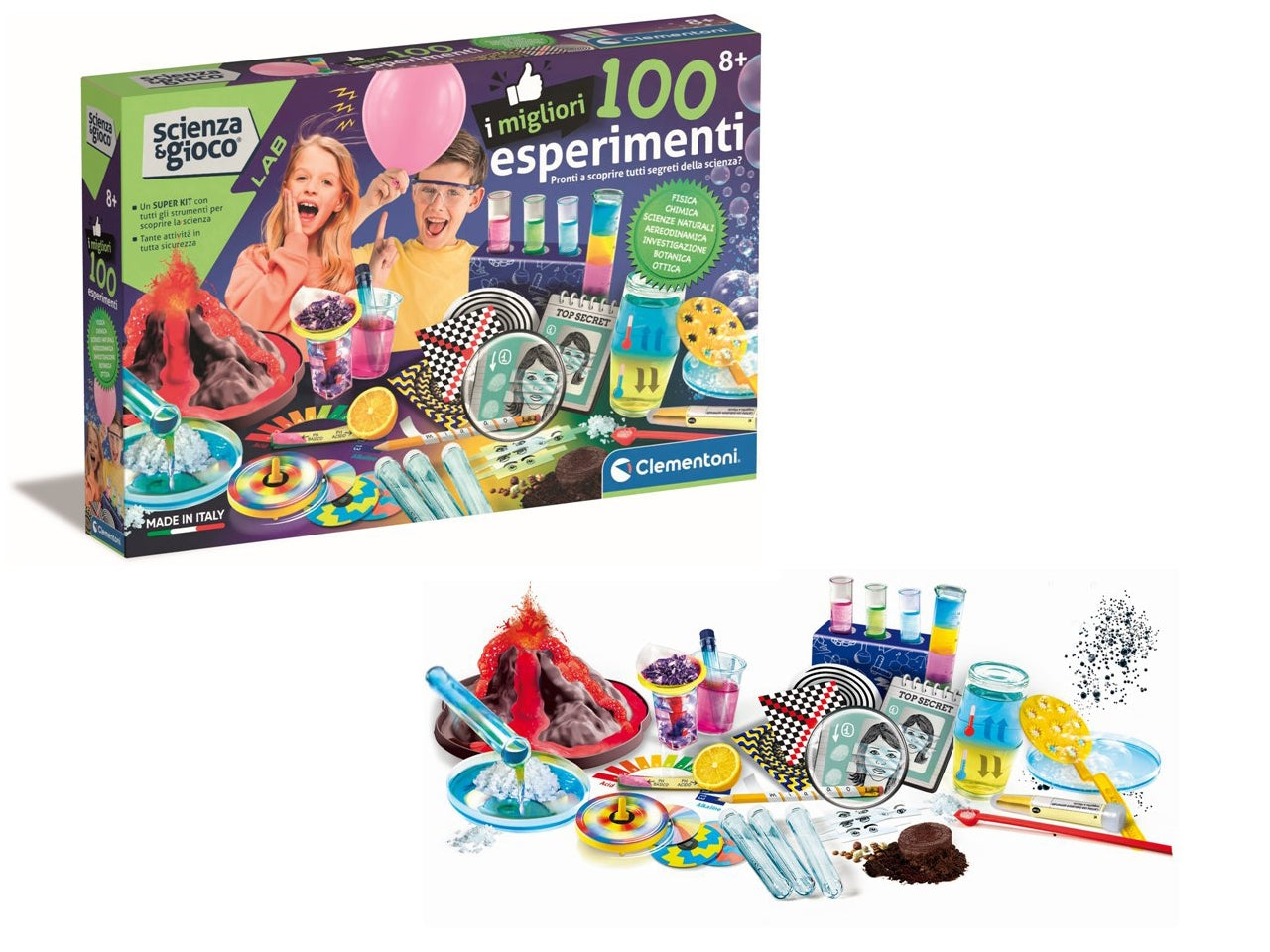 Clementoni I Migliori 100 Esperimenti