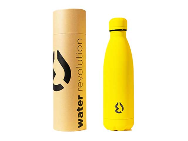 Bottiglia termica 500ml gialla cr0135