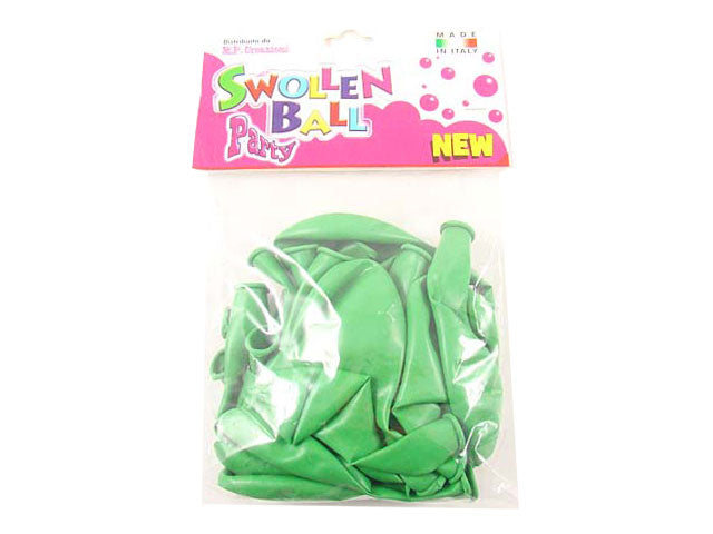 Palloncini gomma 25 pezzi verdi 882