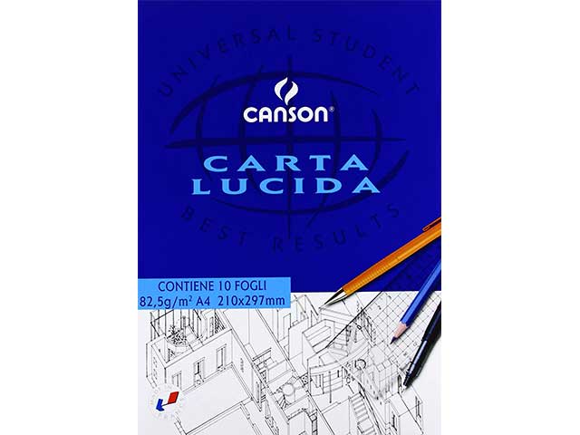 Blocco carta lucida 10s a4 200 005 825