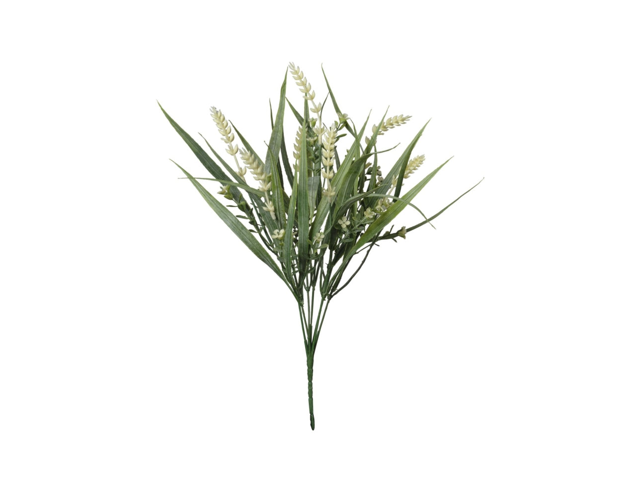 Mazzo di lavanda crema con 7 rami 41cm