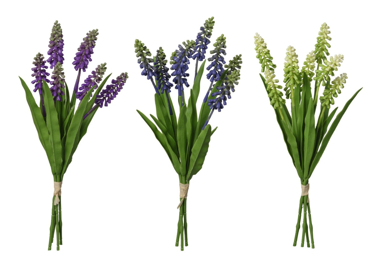 Mazzo giacinti con 4 rami 36cm in 3 varianti di colori