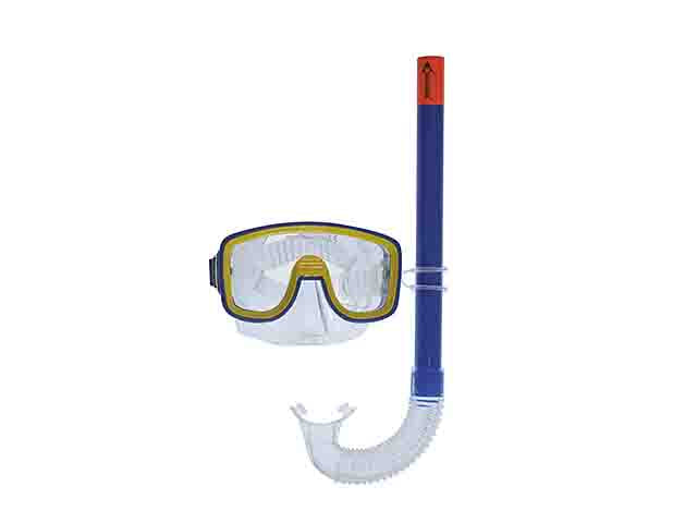 Maschera sub con boccaglio joker junior 7-14anni in pvc