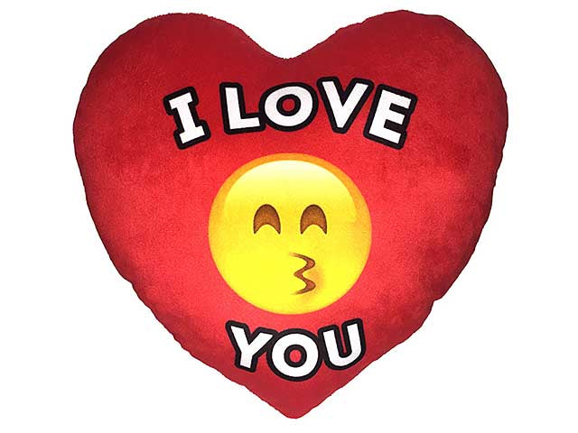 Faccine cusc.cuore i love 40cm 075983