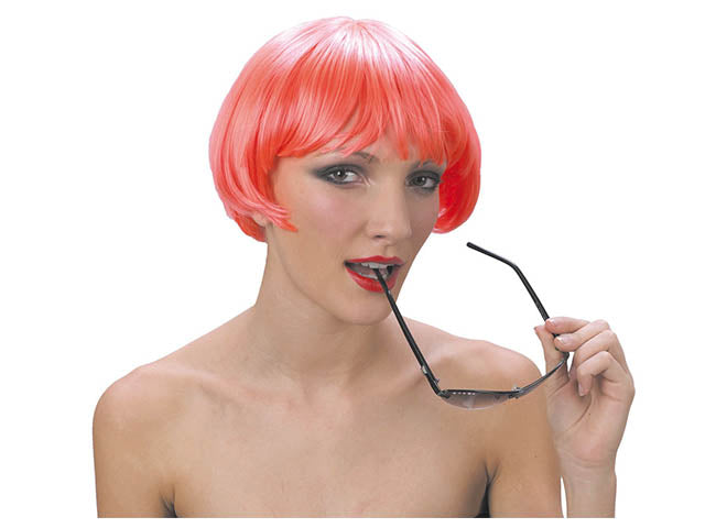 Parrucca carre' arancione 036784 $