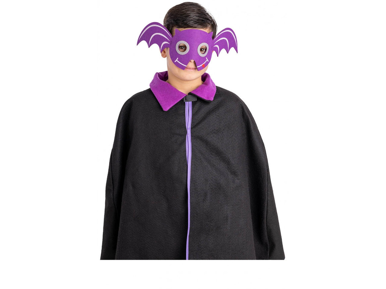 Maschera pipistrello bimbo in feltro