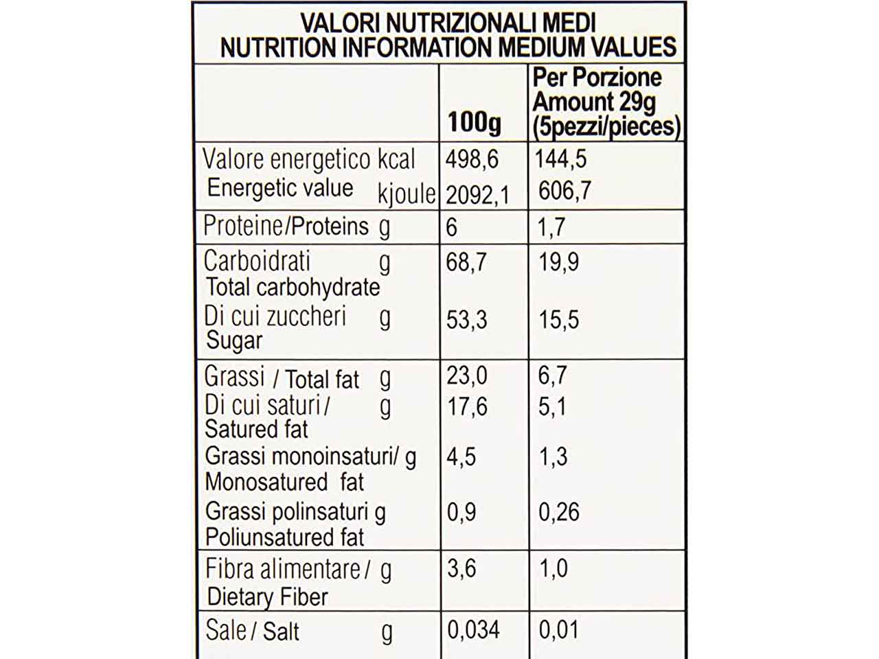 Confetti snob 500gr gusti-col.010137497