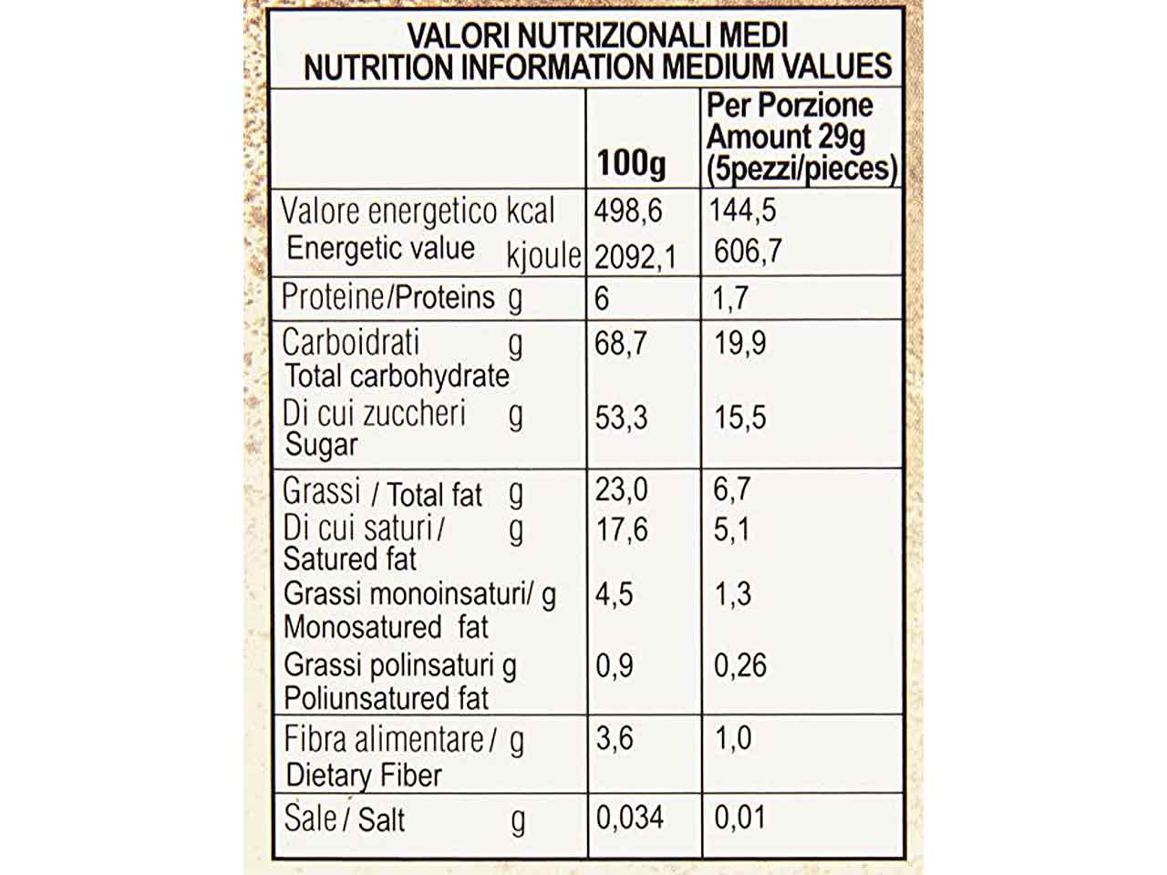 Confetti snob 500gr tiramisu' 010137563