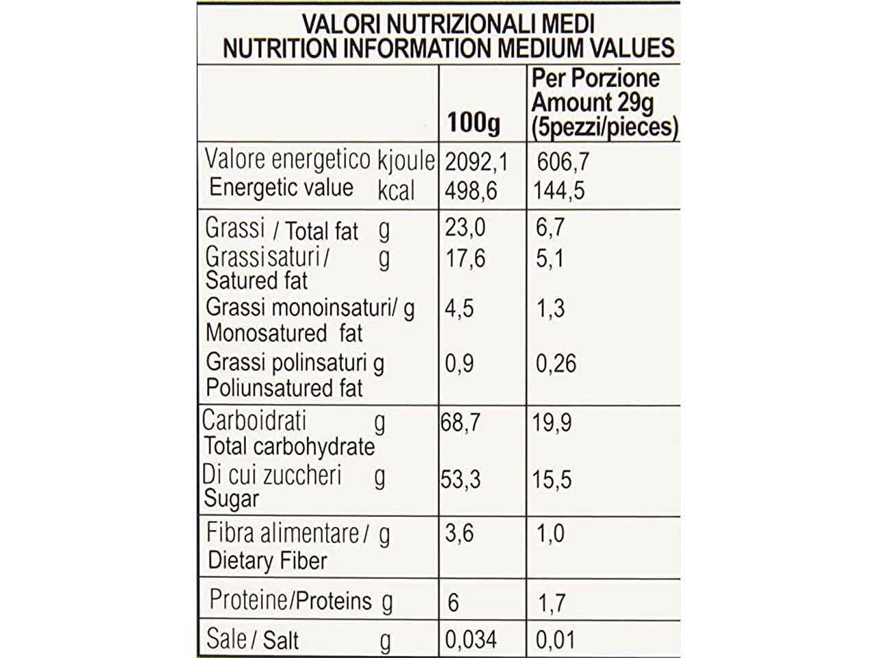 Confetti snob 500gr pist.010137552