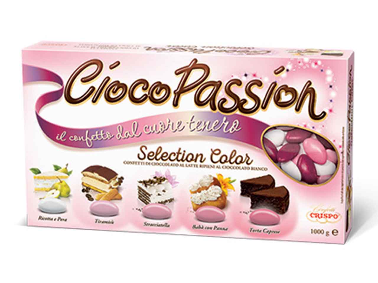 Cioco passion selection color rosa 1kg