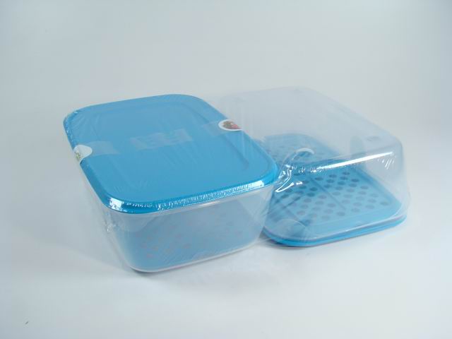 Contenitore ermetico rettangolare 6L con coperchio