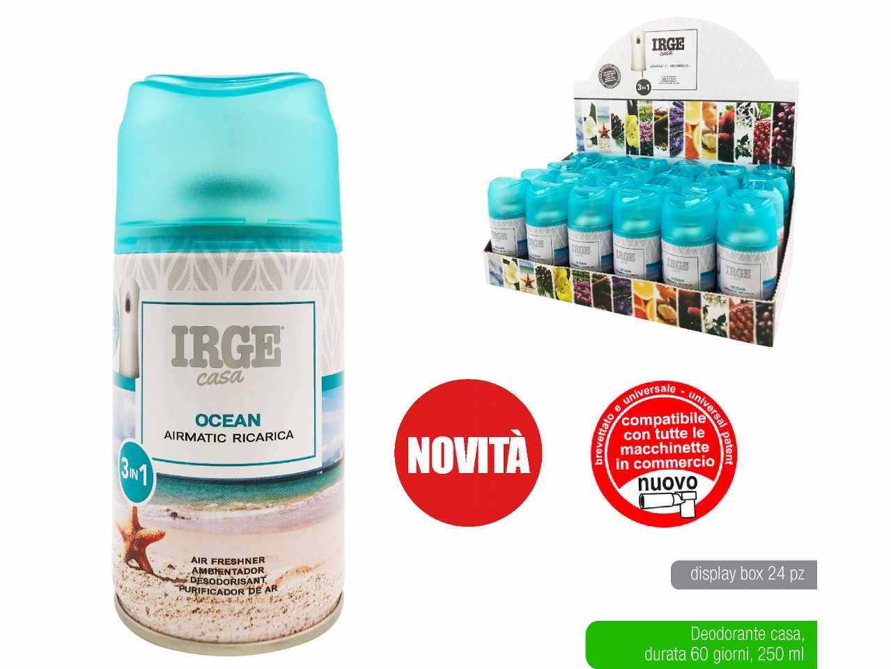 Deo irge 250ml ocean deo4941a
