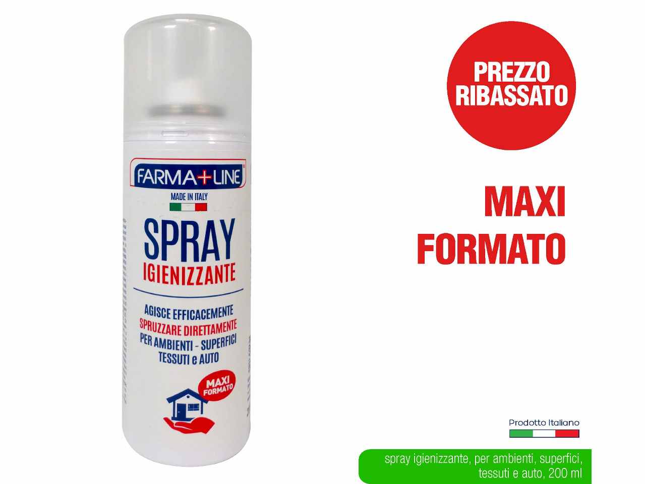 Deodorante ambiente igienizzante 200ml