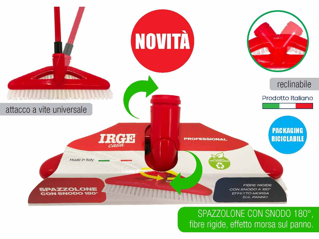 Spazzolone maxy c/snodo 180 spa5027a