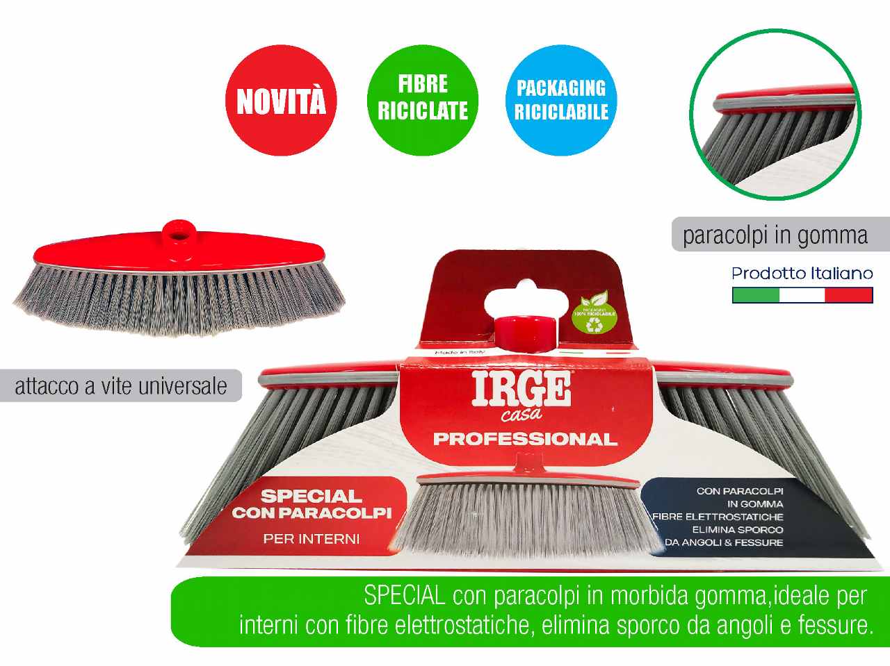 Scopa special c/paracolpi sco5029a