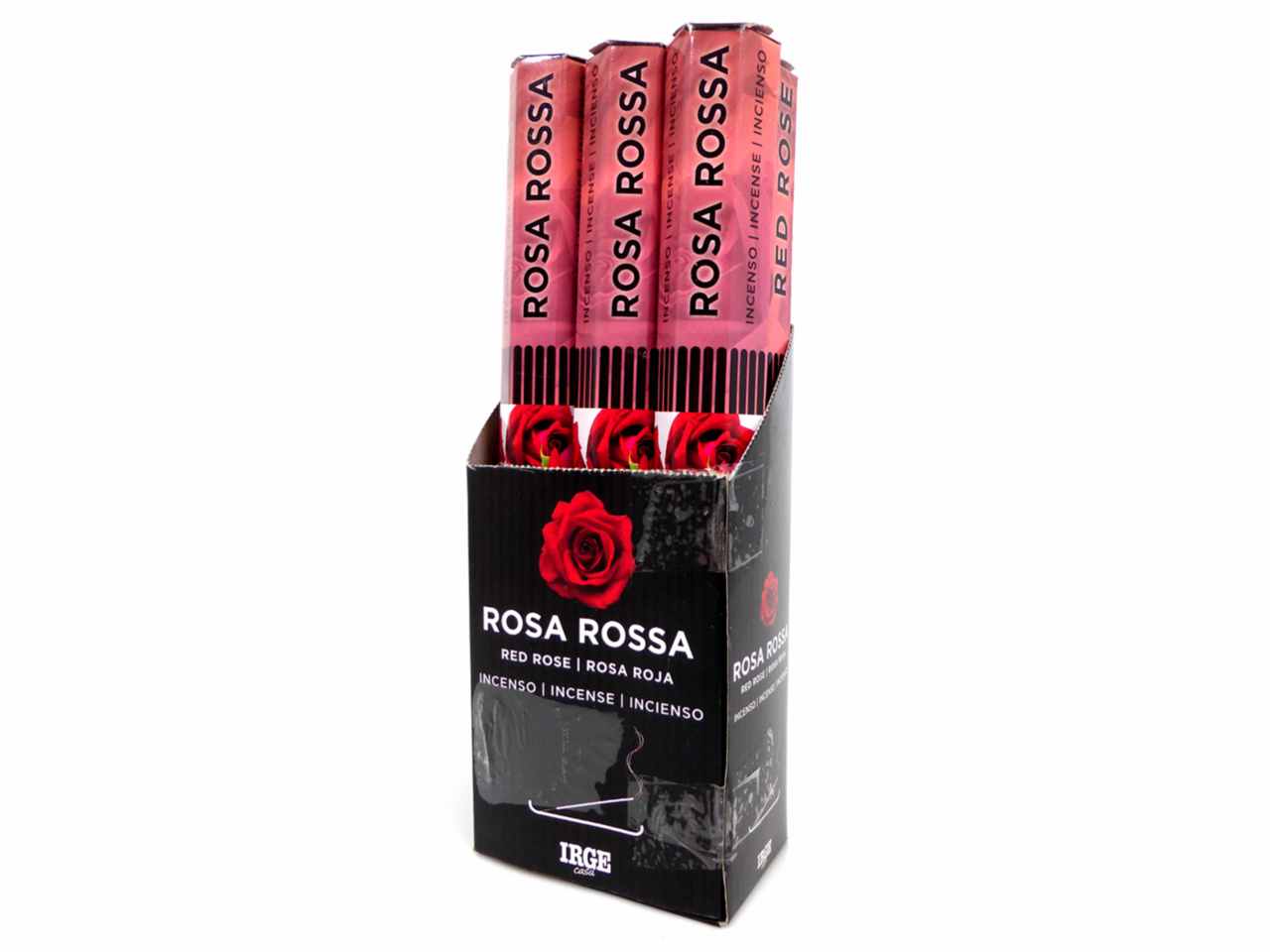 Incenso rosa rossa 20 pezzi deo4302a