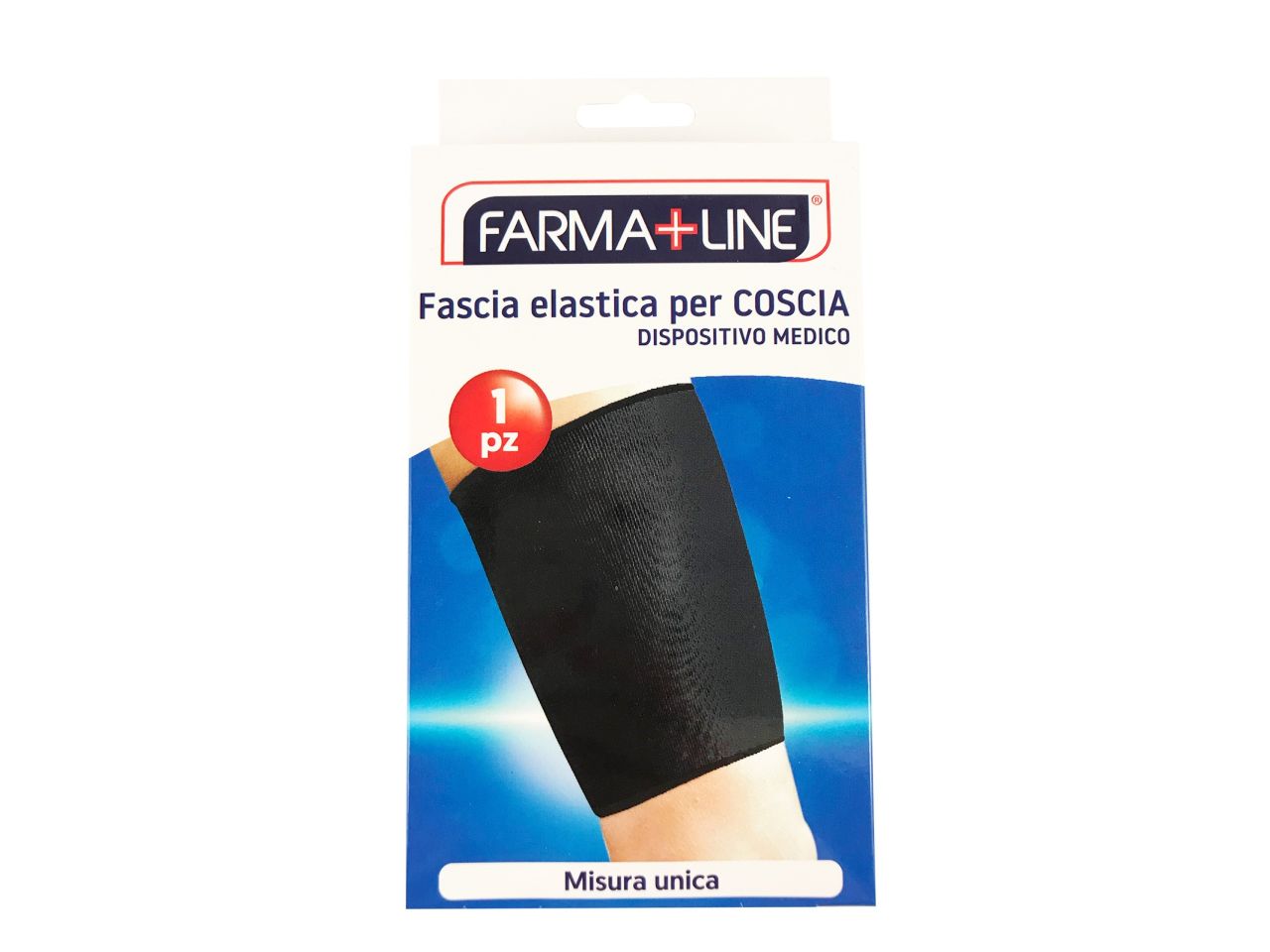 Fascia elastica per coscia - dispositivo medico - misura unica- confezione da 1 fascia