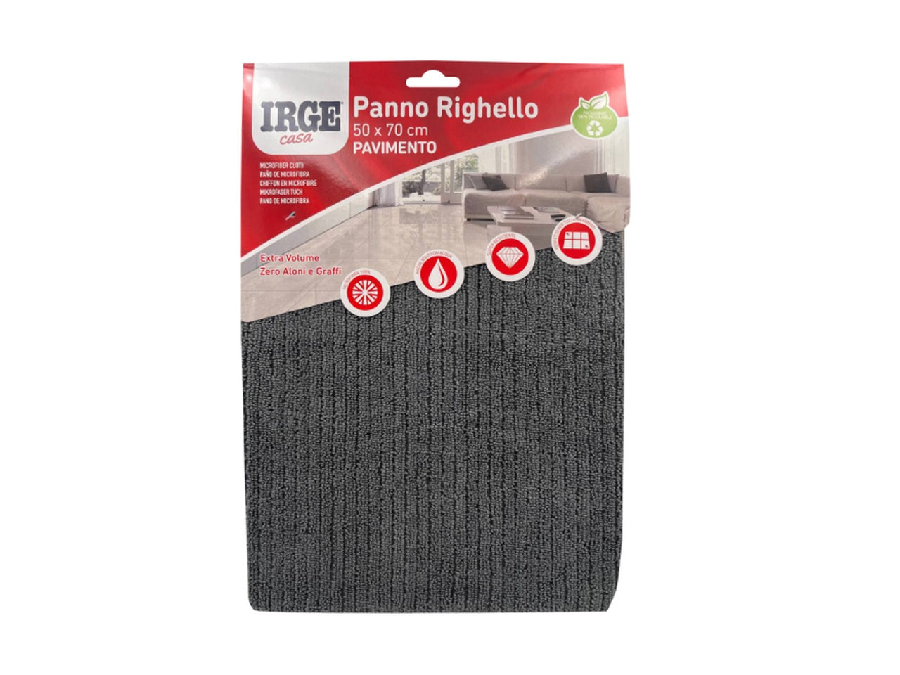 Panno in microfibra irge righello misura 50x70cm