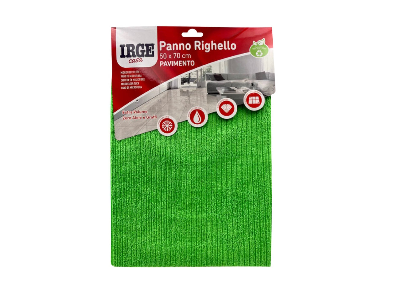 Panno in microfibra irge righello misura 50x70cm