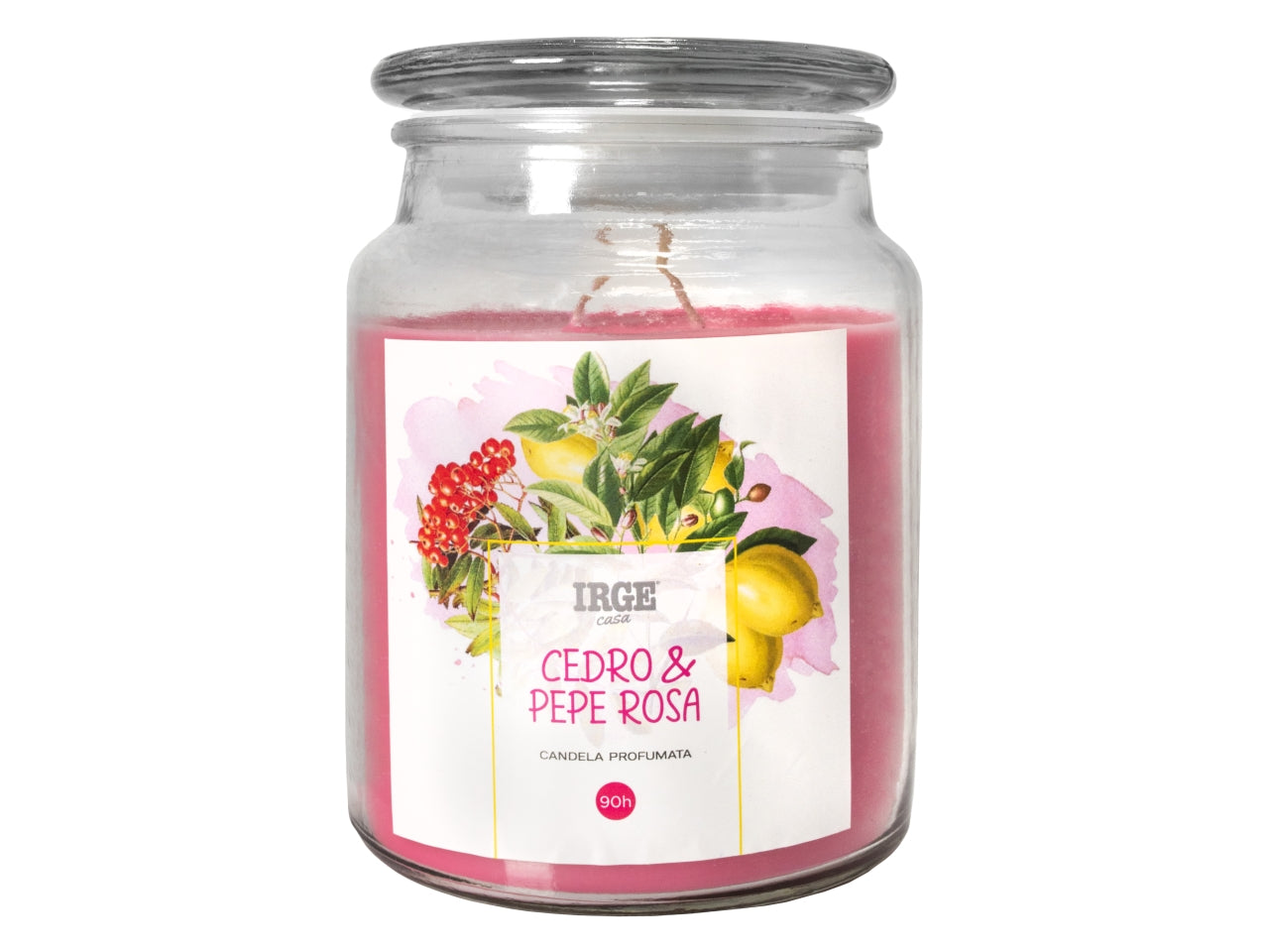 Candela cedro e pepe rosa 510gr