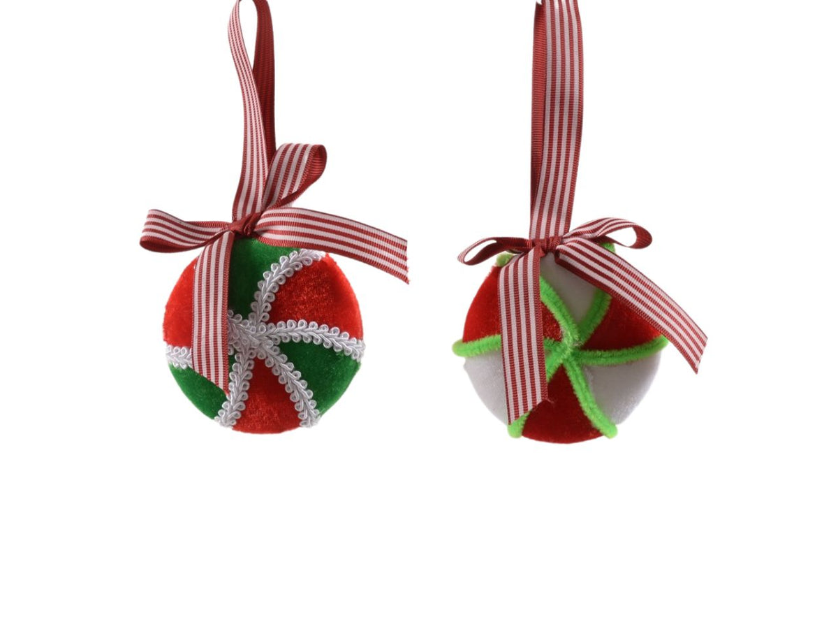 Pendente candy in polistirolo diam.8x3cm assortito