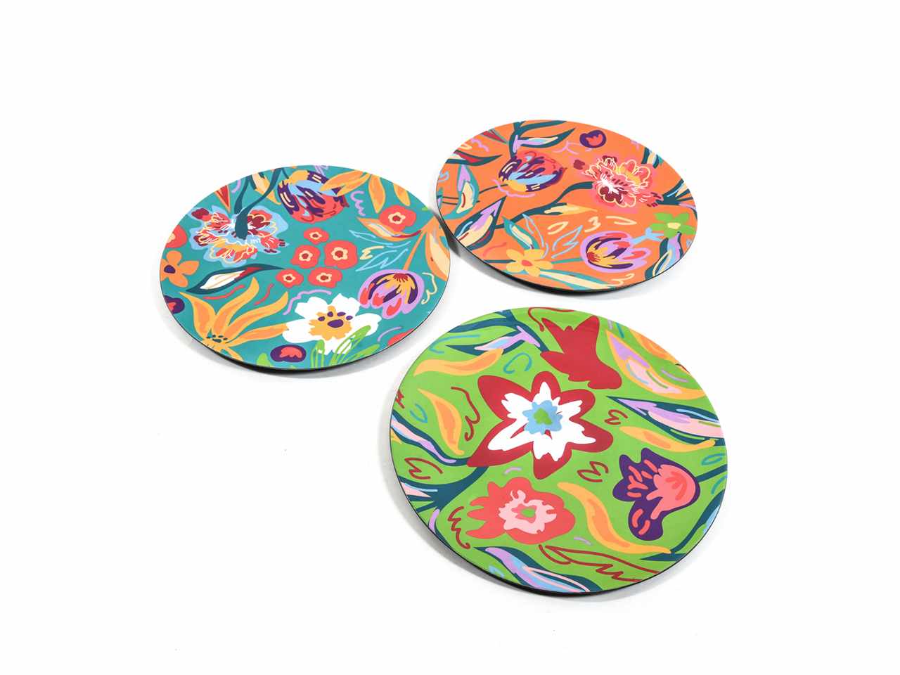 Sottopiatto in plastica d.33cm fantasie assortite