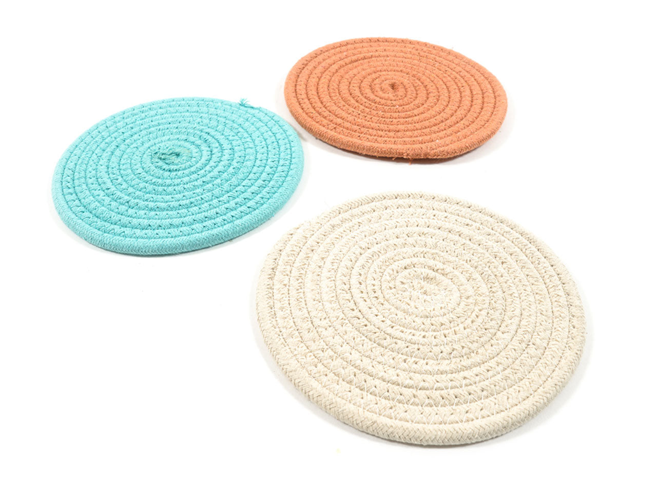 Sottopiatto in corda diametro 33cm in colori assortiti