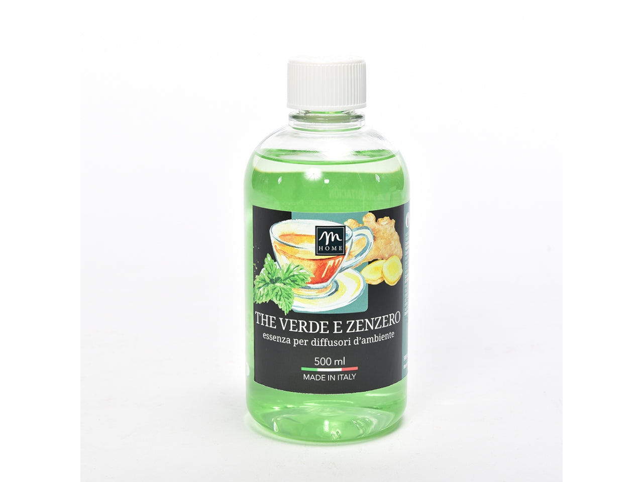 Bouquet nera ricarica per diffusore di essenza capacita' 500ml the' verde e zenzero