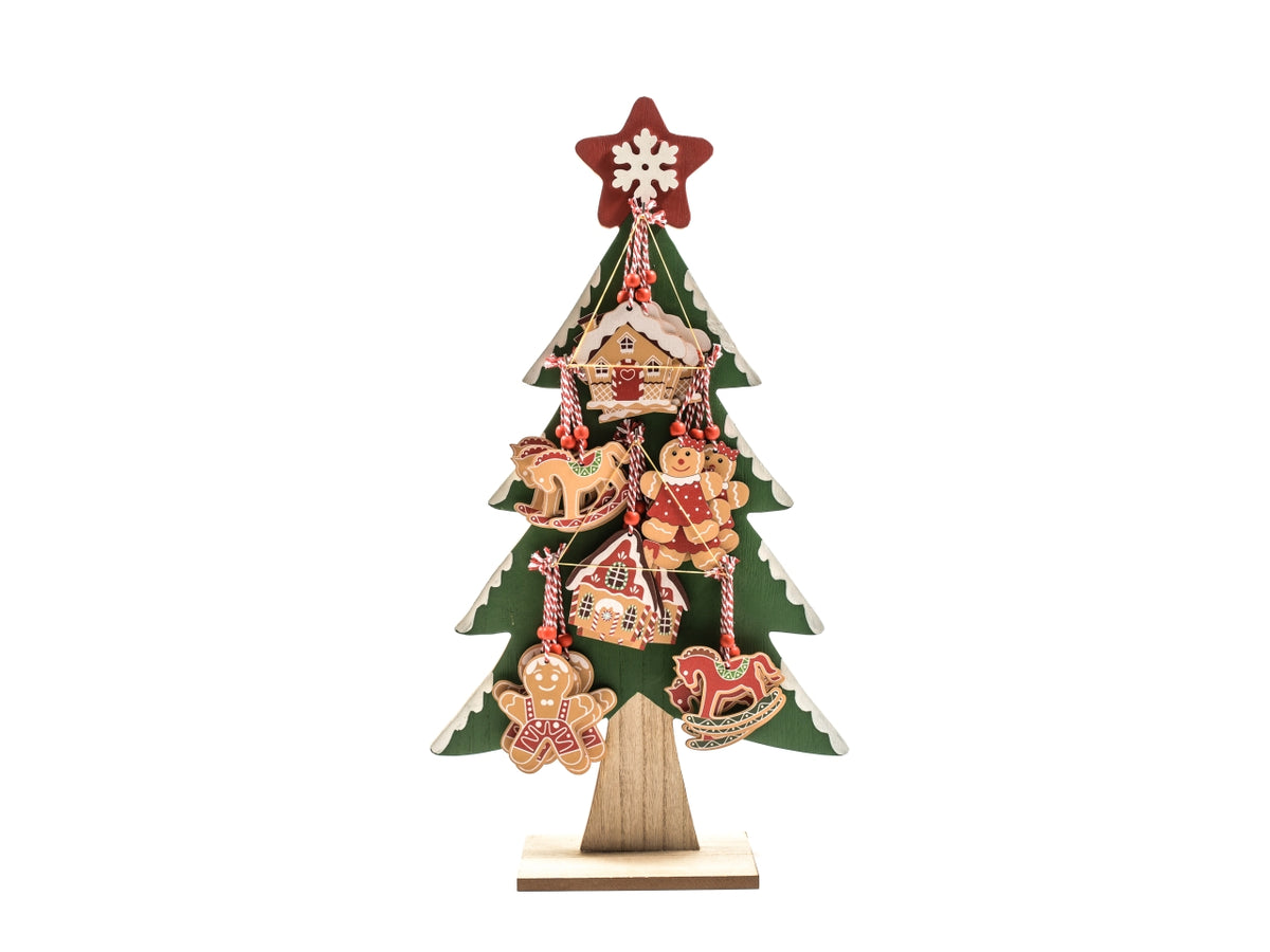 Appendino marzapane in legno 7xh.8cm assortiti