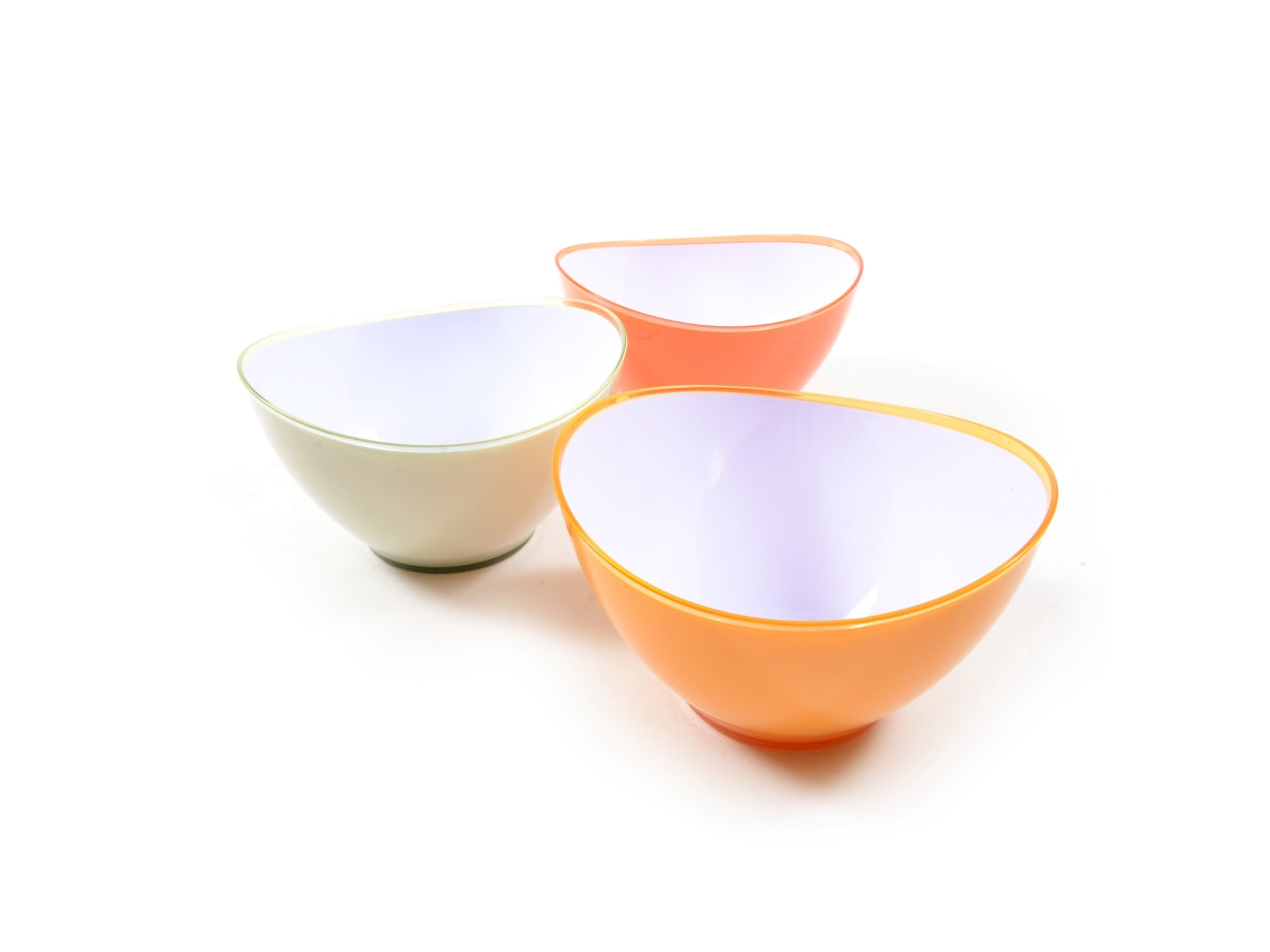 Insalatiera in polistirene 2200ml 23x22,5x13cm colori assortiti