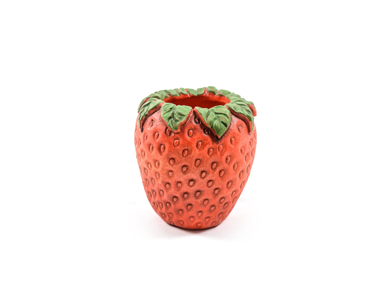 Vaso fragola in cemento 12x12xh.12,5cm