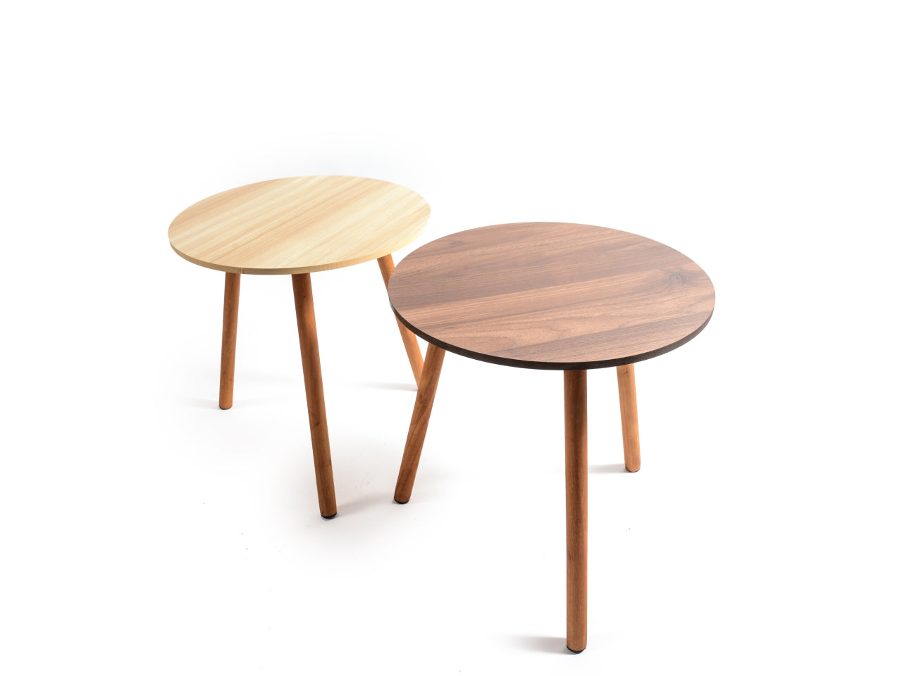 Tavolino in legno e mdf d.38x39cm colori assortiti