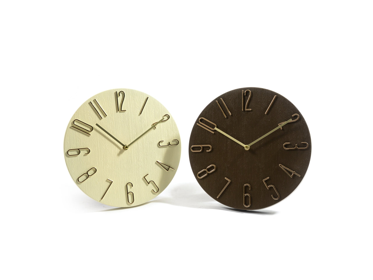 Orologio da parete d.30x2cm decori assoriti