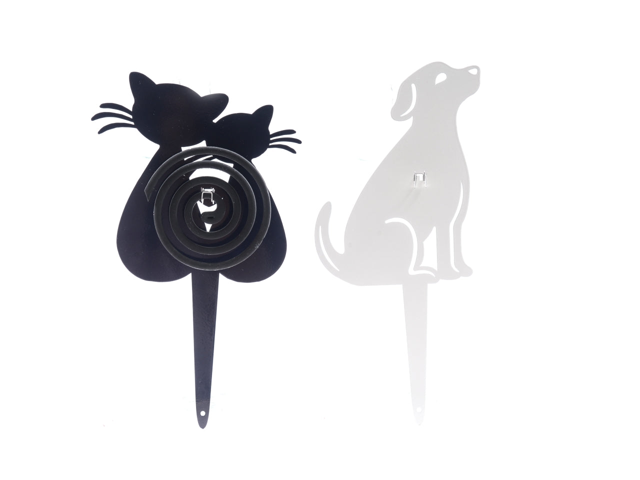 Portazampirone da vaso in metallo 22x36cm decori assortiti