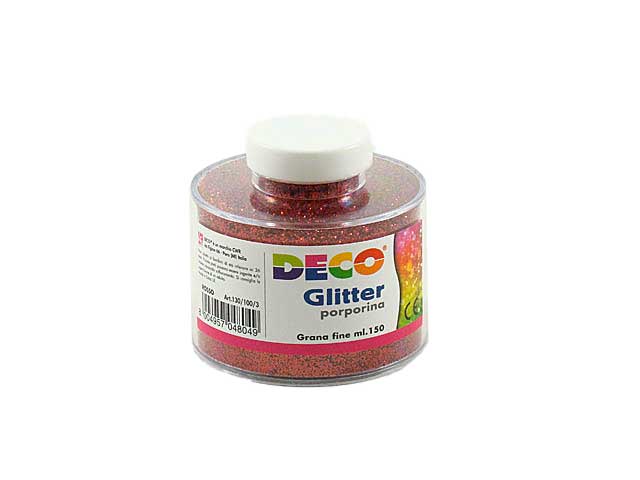 Glitter rosso 150ml