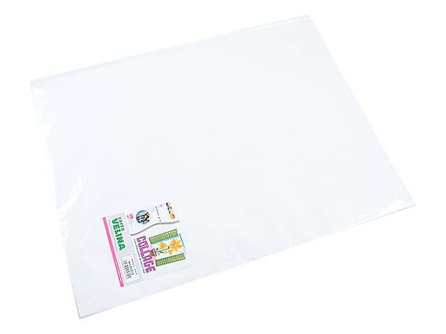 Carta velina bianca 50x76cm  - 24 pezzi