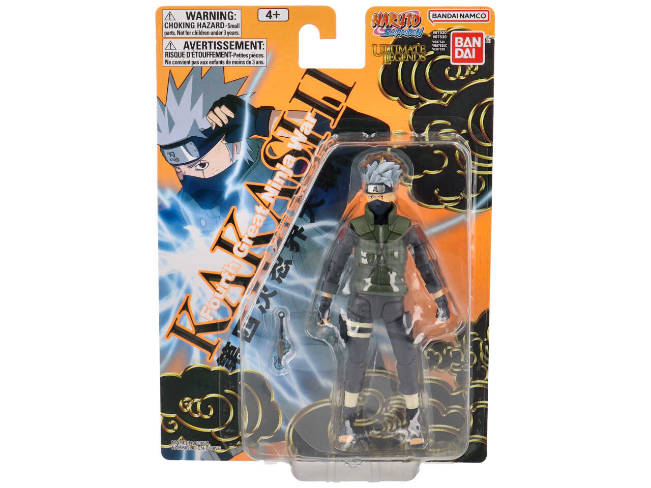 Action figure Naruto 12 cm per bambini 4+ in plastica - Bandai