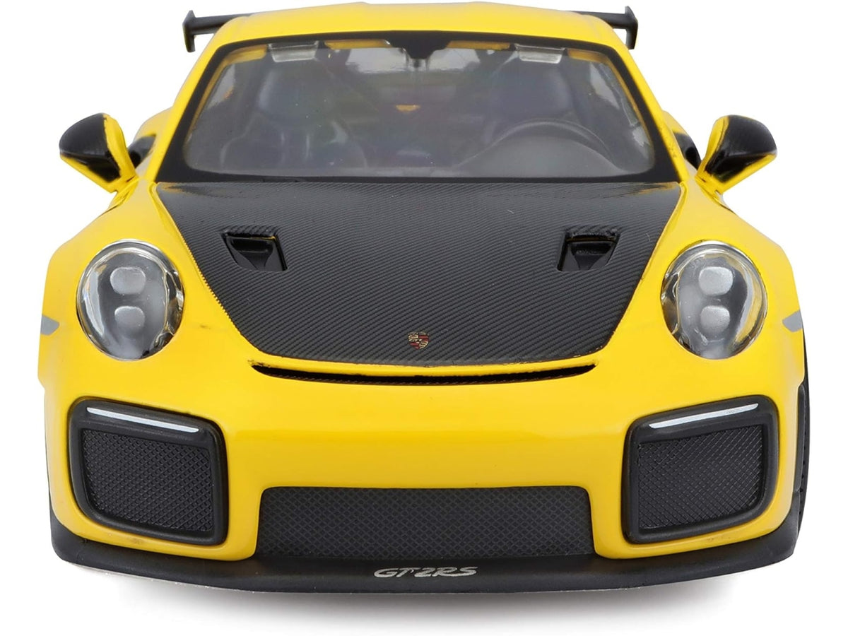 Auto Porsche 911 GT2 RS giallo  scala 1:24