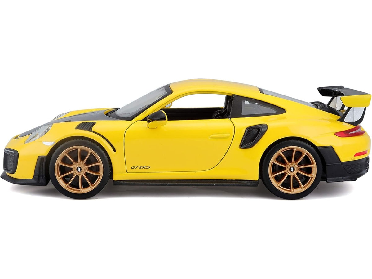Auto Porsche 911 GT2 RS giallo  scala 1:24