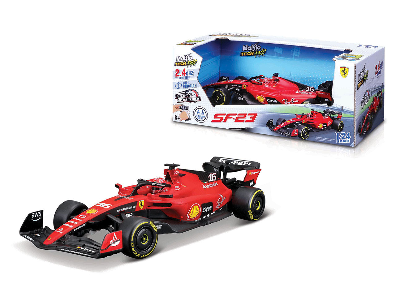 Auto premium F1 anno 2023 Ferrari sf-23 scala 1:24