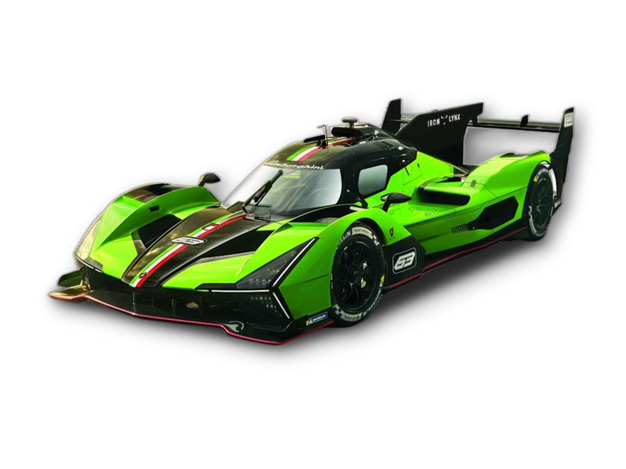 Modellino Auto Lamborghini SC63 LMDh 24h Le Mans - Scala 1:43: Die-cast, Dettagli Realistici, Licenza Ufficiale Lamborghini, Dimensioni 7x6,35x14 cm, EtÃ  3+ | Bburago