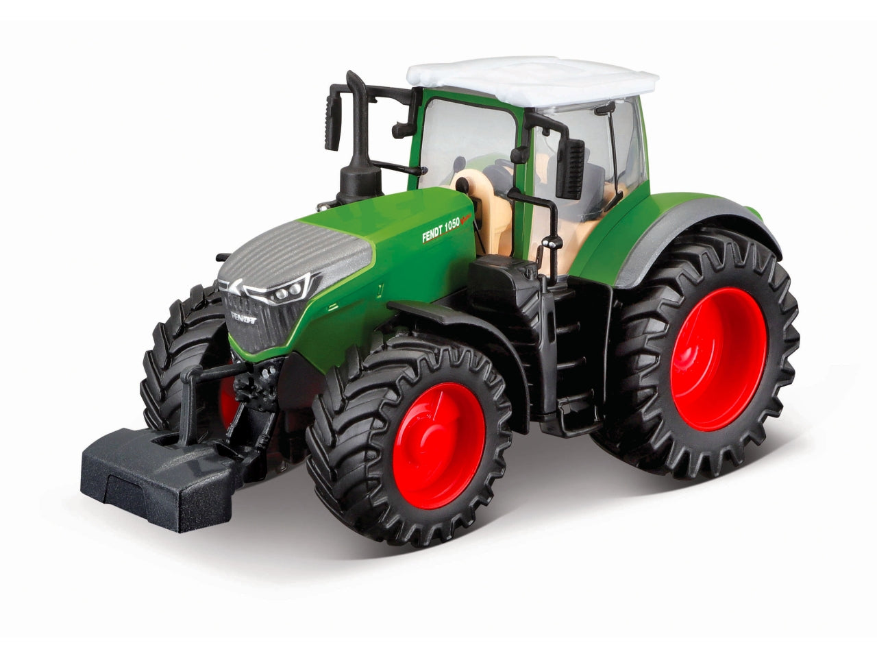 Modellino Trattori Motorizzati 10cm - Modelli Assortiti: Die-cast, Colori Assortiti, Licenze Ufficiali, Retrocarica, Dimensioni 7,9x15,2x10,7 cm, EtÃ  3+ | Burago